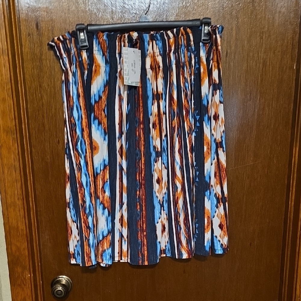 NWT Lularoe Sophia 2XL Ruffle Smock Skirt